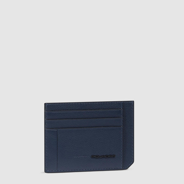 Slim 6-Card Leather Card Holder with RFID Protection - 2