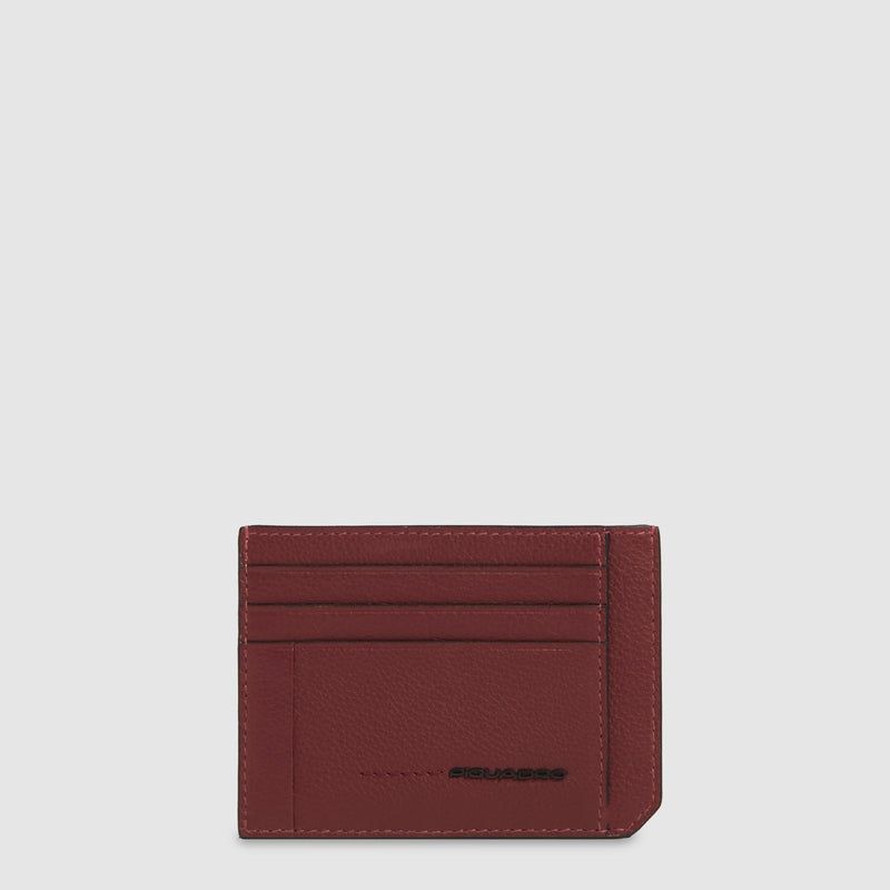 Slim 6-Card Leather Card Holder with RFID Protection - 5
