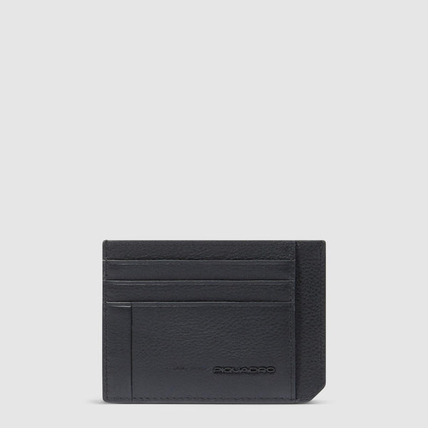 Slim 6-Card Leather Card Holder with RFID Protection - 1