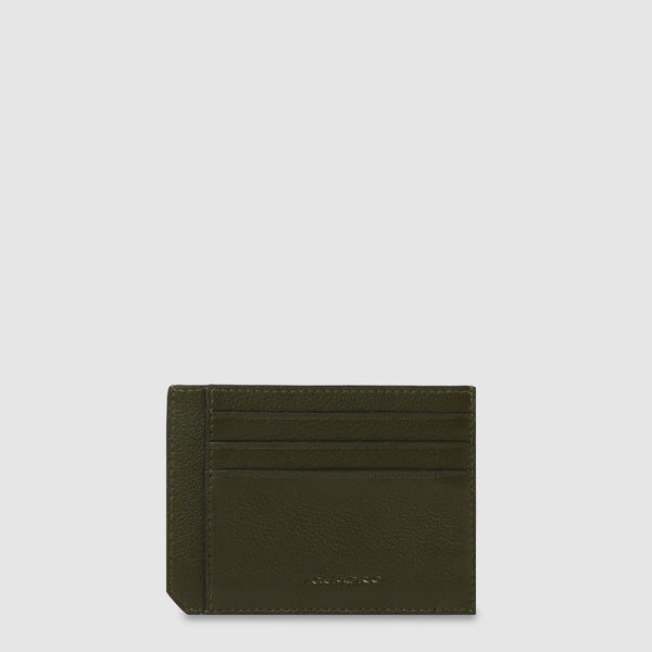Slim 6-Card Leather Card Holder with RFID Protection - 2