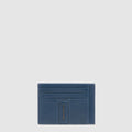 Slim Leather Card Holder with 6 Slots and RFID Protection