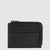 Zipped coin purse with document holder