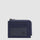 Zipper coin pouch with document holder