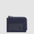 Zipper coin pouch with document holder