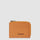 Zipped coin purse with document holder