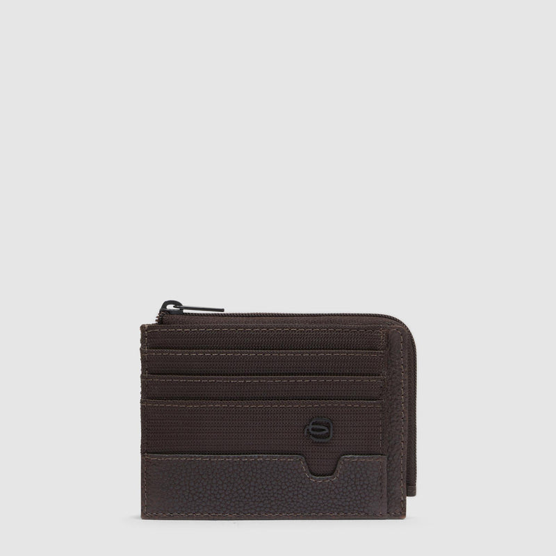 Zipped coin purse with document holder - 12