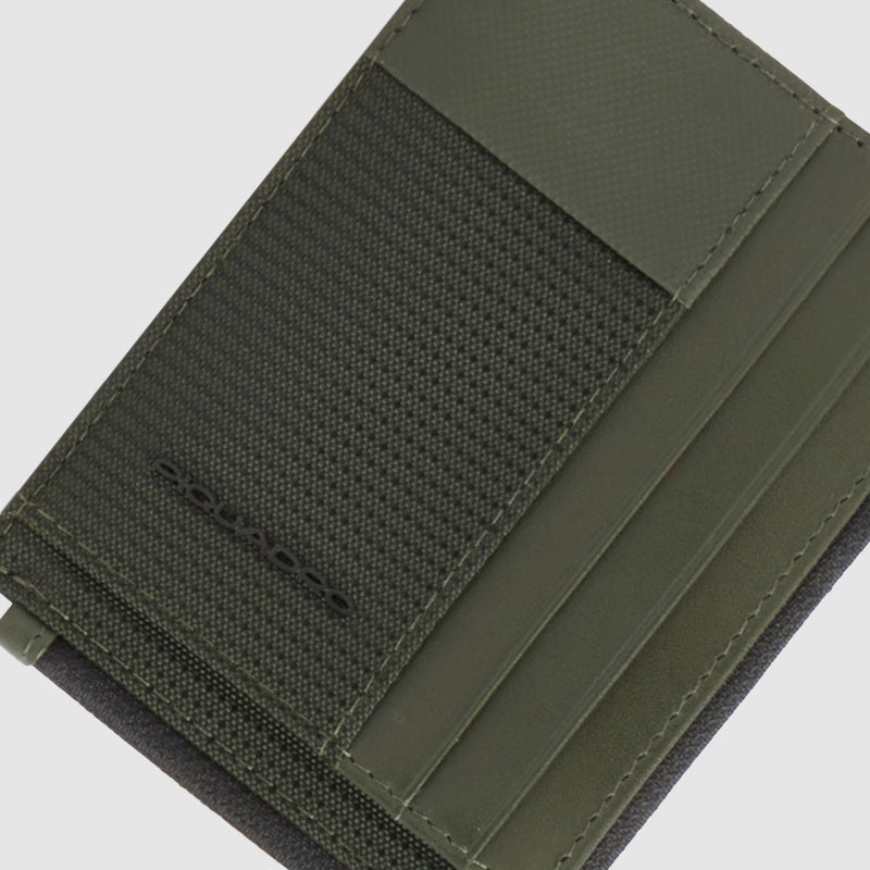 RFID Card Holder with Coin Pocket, 6 Card Slots