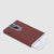 Credit card case with sliding system