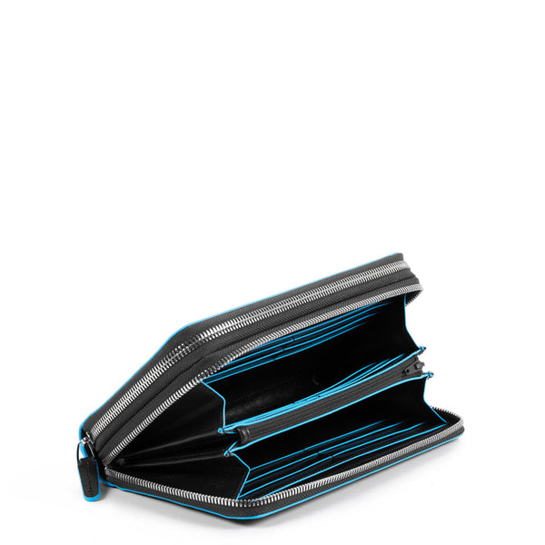Travel document holder with top handle