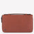 Zip-around document organizer and wallet with coin