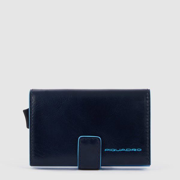 Portefeuille compact avec porte-cartes pop-up