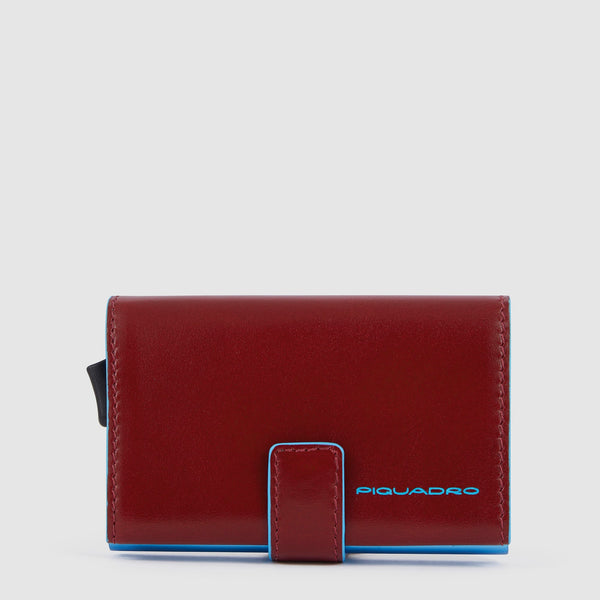 Compact wallet with dual pop-up card holder
