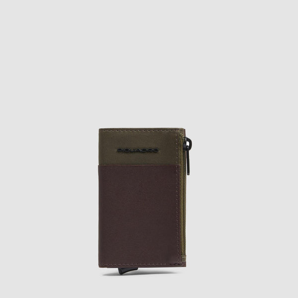 Pop-up wallet with money pocket