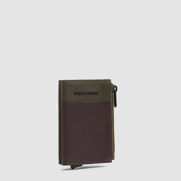 Pop-up wallet with money pocket