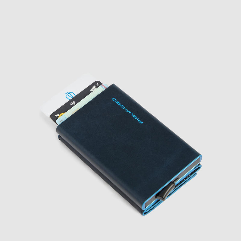 Billetera compacta automática con monedero