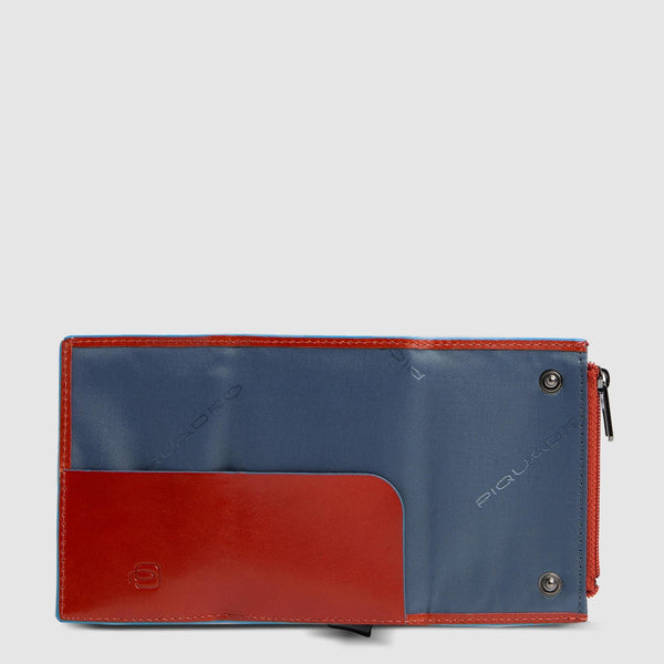 Compact Leather Wallet with Pop-Up Card Holder - 3