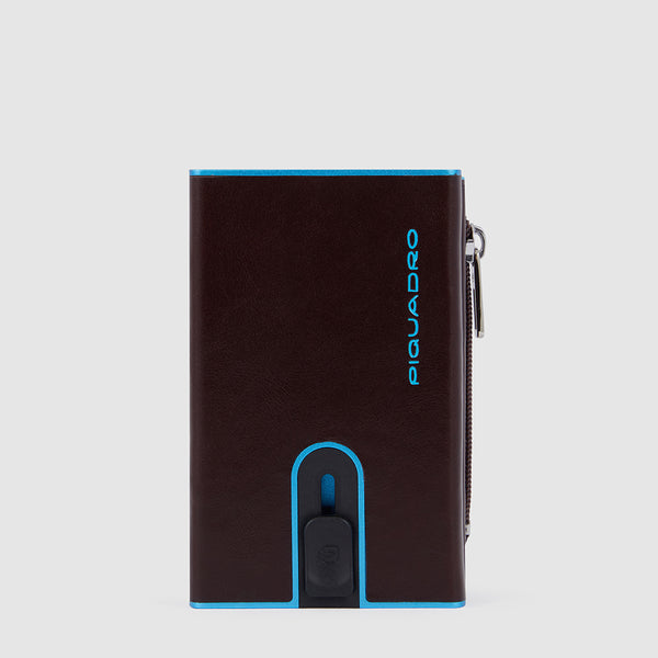 Pop-up wallet with money pocket