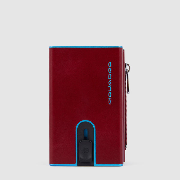 Pop-up wallet with money pocket