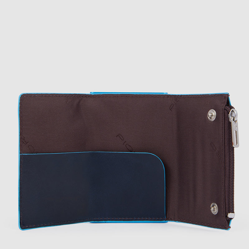 Pop-up wallet with money pocket