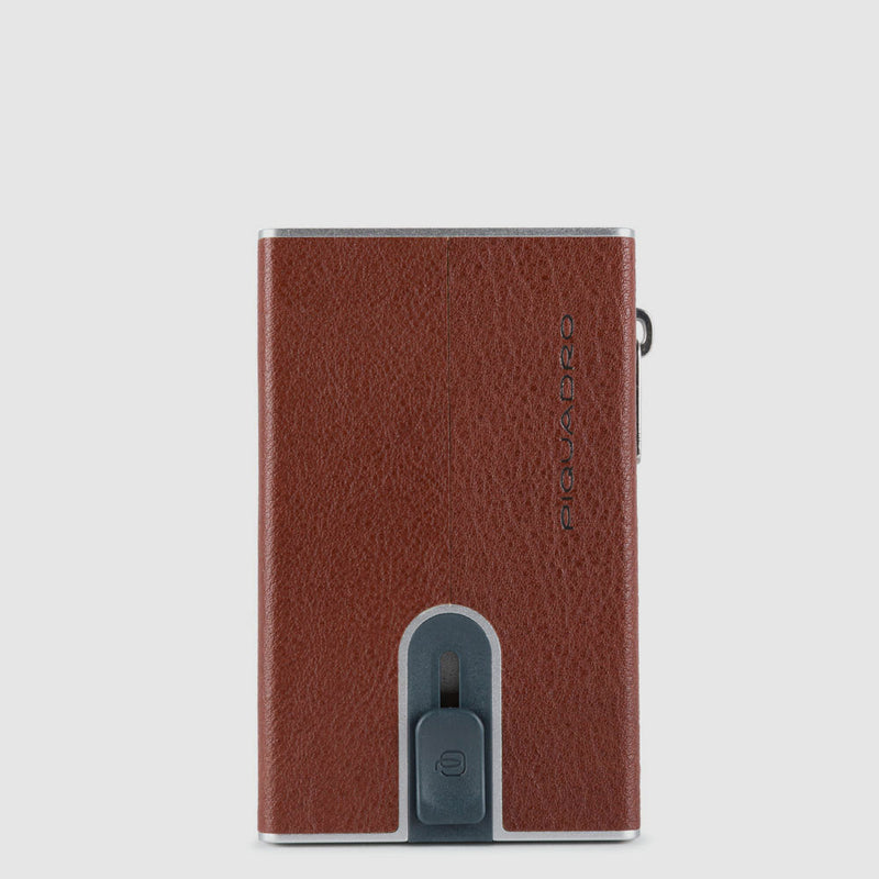 Pop-up wallet with money pocket