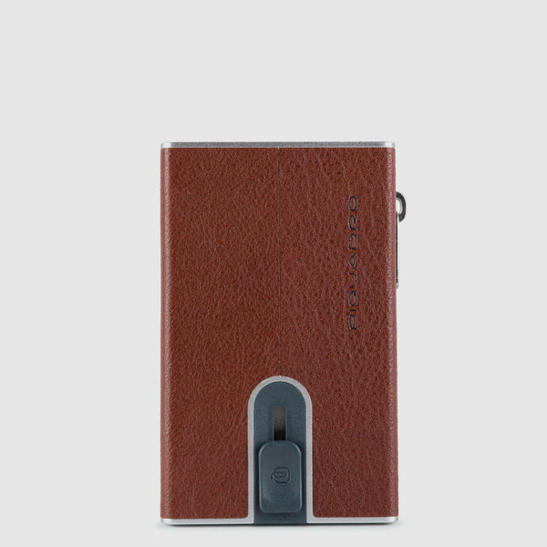 Pop-up wallet with money pocket