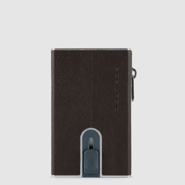 Pop-up wallet with money pocket