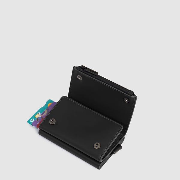 Pop-up wallet with money pocket - 3