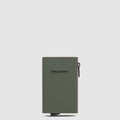 Pop-Up Card Holder Wallet with RFID Protection - Green