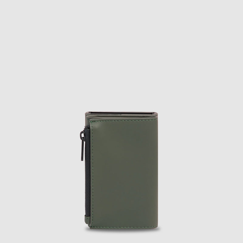 Pop-up wallet with money pocket