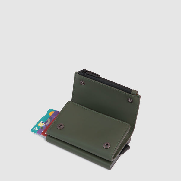Pop-up wallet with money pocket - 3