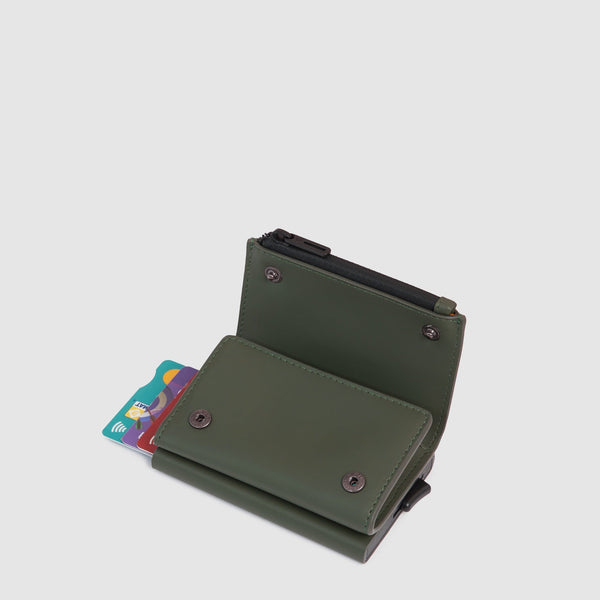 Pop-up wallet with money pocket - 3