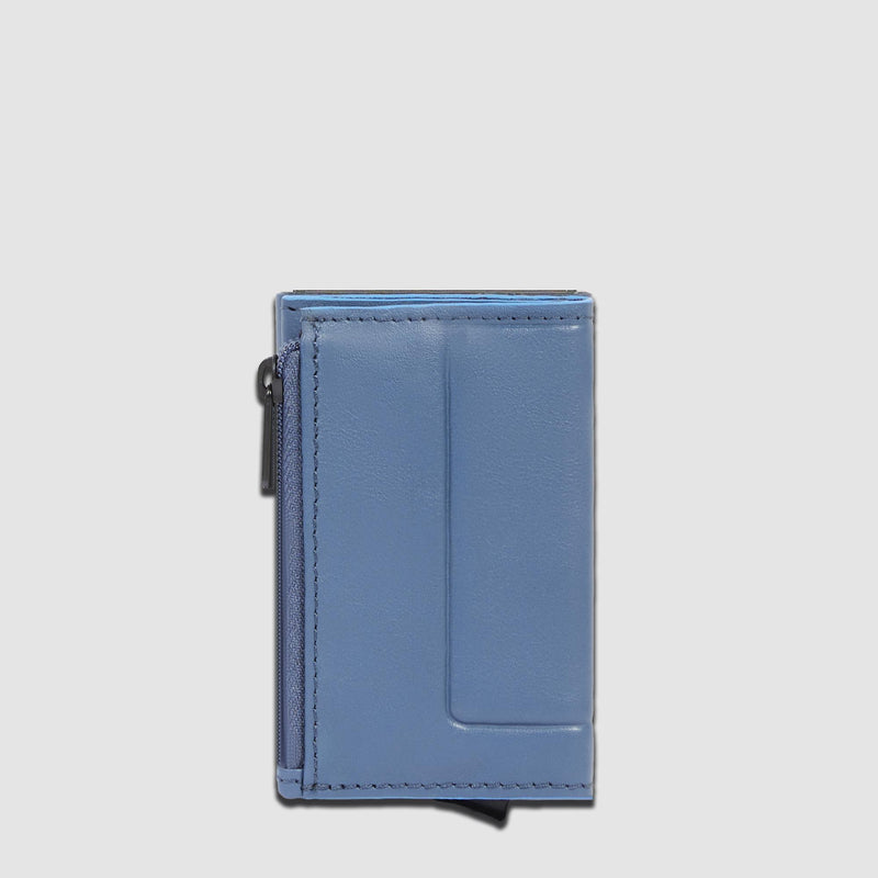 Pop-up wallet with money pocket
