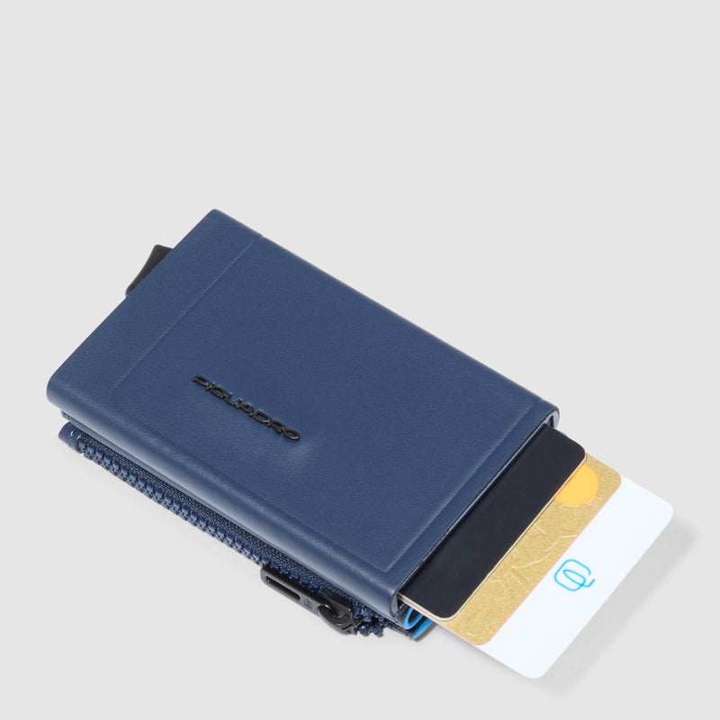 Pop-up wallet with money pocket