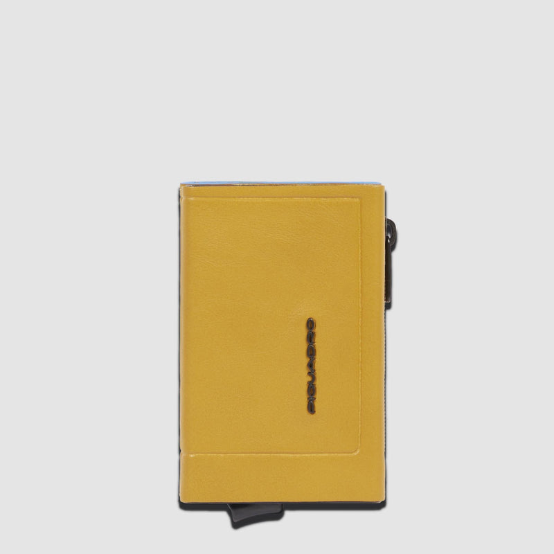 Pop-up wallet with money pocket