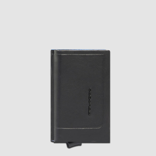 Billetera compacta automática con monedero