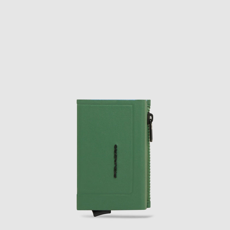 Pop-up wallet with money pocket