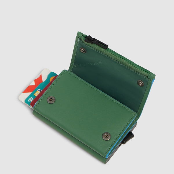 Pop-up wallet with money pocket - 3