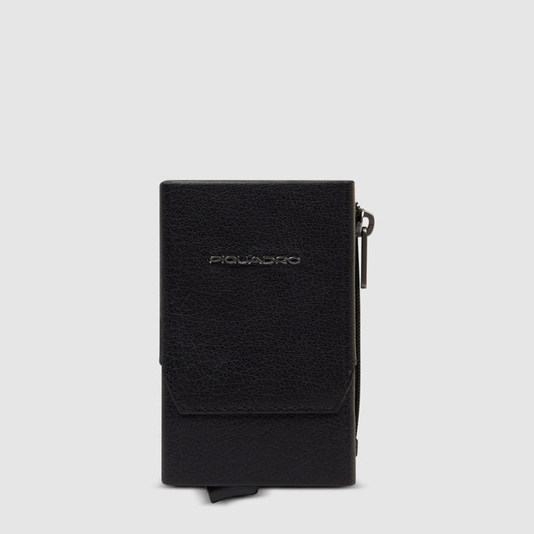 Portefeuille compact pop-up avec porte-monnaie - 1