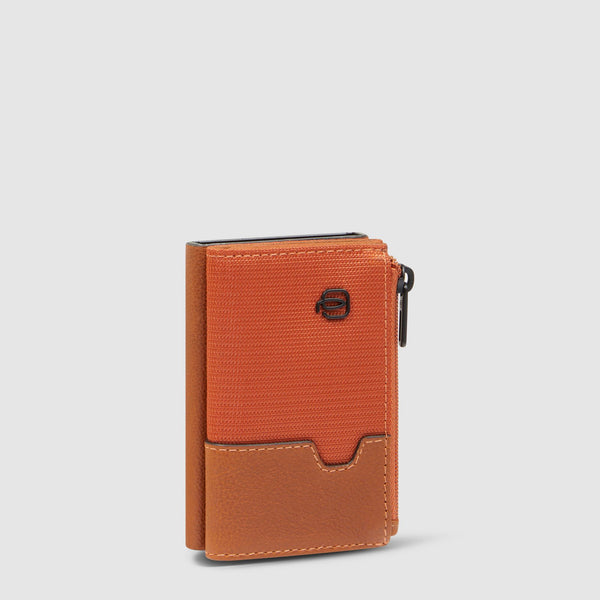 Pop-up wallet with money pocket