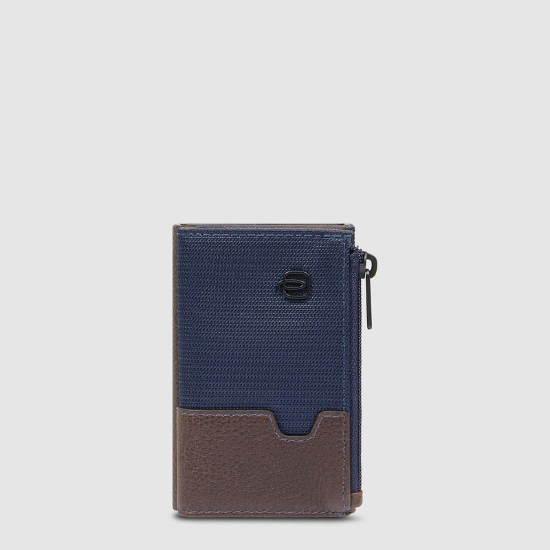 Pop-up wallet with money pocket