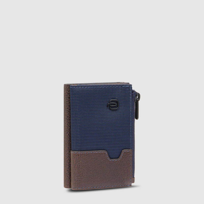 Pop-up wallet with money pocket