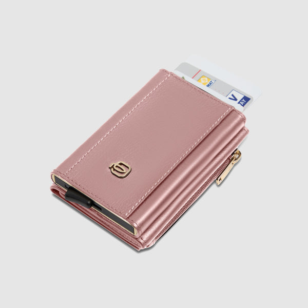 Compact Women's Wallet with Pop-Up Card Holder - 4