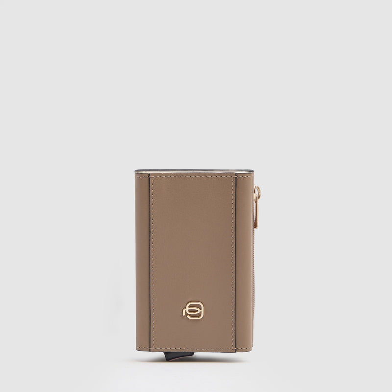 Compact Women's Wallet with Pop-Up Card Holder - 5