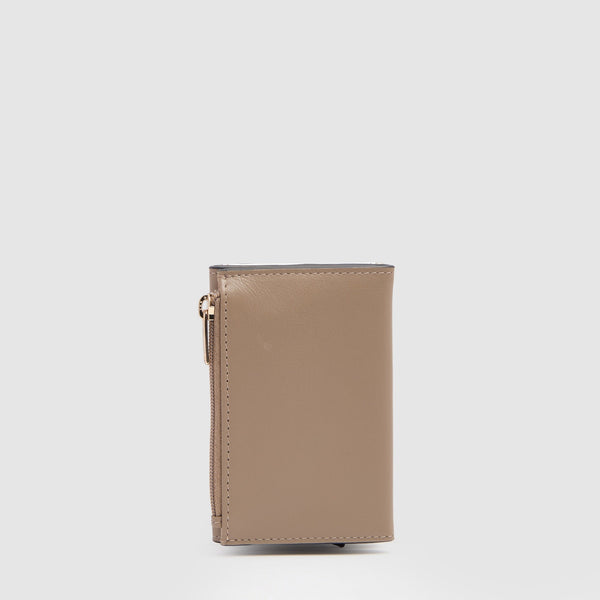 Compact Women's Wallet with Pop-Up Card Holder - 2
