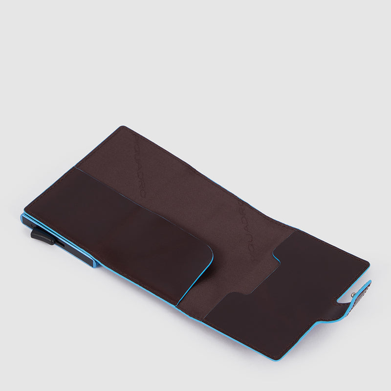 Credit card holder case in metal