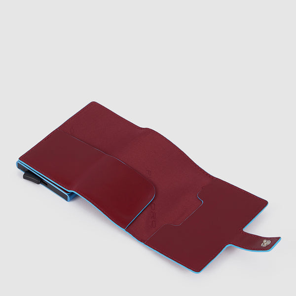 Credit card holder case in metal