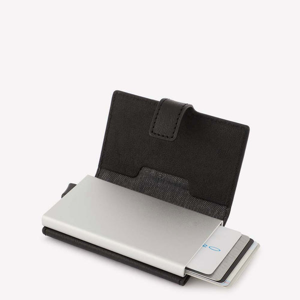 Credit card holder case in metal