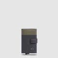 Pop-Up Black Square Card Holder with RFID Blocking