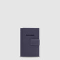 Pop-Up Card Holder in Metal & Water-Resistant Fabric