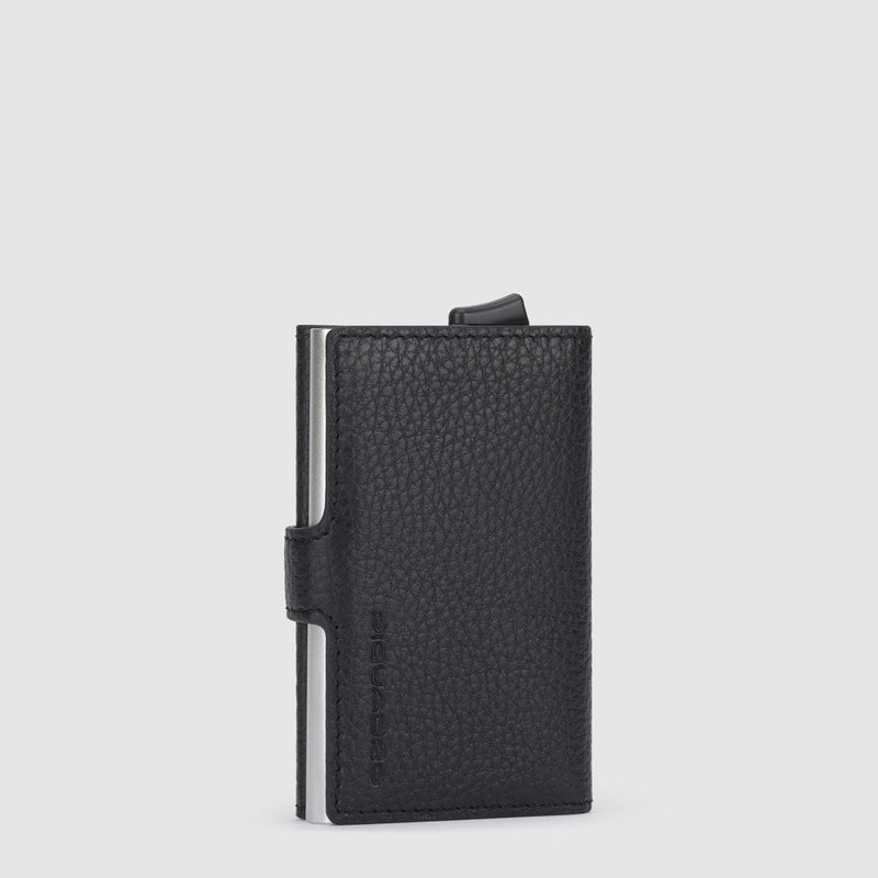 Credit card holder case in metal